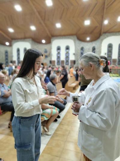 Encerramento das Novenas de Nossa Senhora Aparecida reúne centenas de devotos em Laranjeiras do Sul